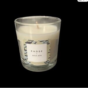 NIB WEST ELM X RHODE WILDFLOWER & THISTLE 4.9 oz SINGLE WICK CANDLE